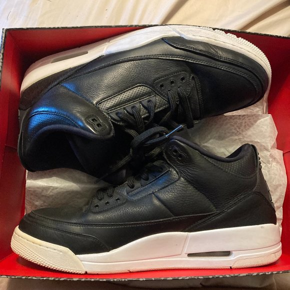AIR JORDAN 3 RETRO \'CYBER MONDAY\' Black and White